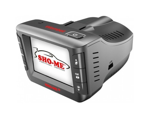 Видеорегистратор с радар-детектором SHO-ME Combo Wombat, GPS